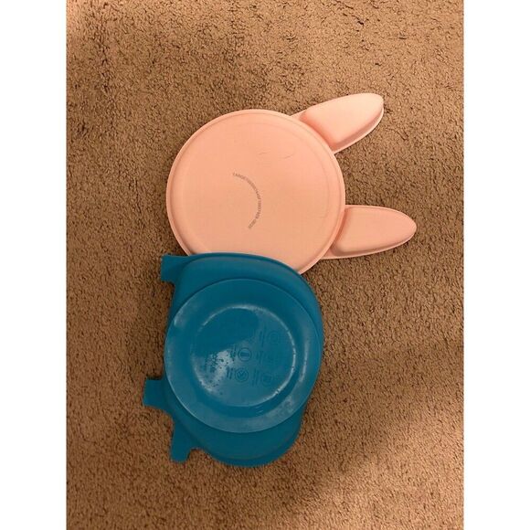 Elephant and bunny Silicone plates - Picture 2 of 2